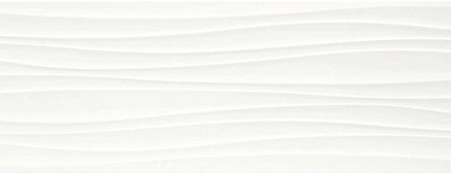 Керамическая плитка MARAZZI ABSOLUTE WHITE 25x76 M023 ABSOLUTE WHITE STRUTTURA TWIST 3D LUX
