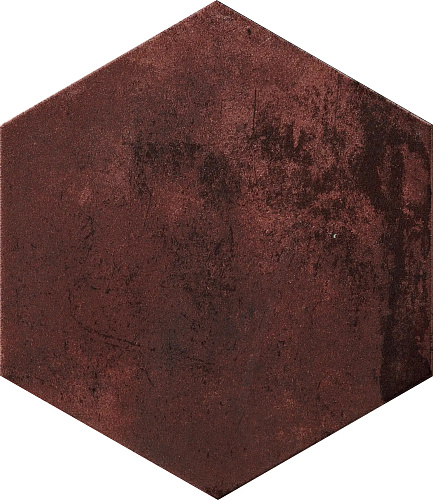 Керамогранит CIR MIAMI 24x27.7 Red Clay Esagona