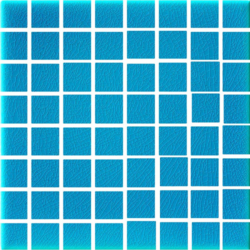  CERASARDA PITRIZZA 20x20/2.2 Mosaico tessera Azzurro Mare