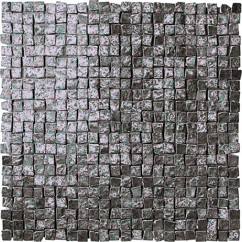 CERASARDA LE OSSIDIANE 30x30/1 SILVER Mosaico spacco