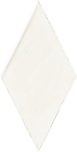 Керамическая плитка CERASARDA I COTTI G.GLAMOUR 10x20 Cotto Bianco Lucido Rombo 1032445