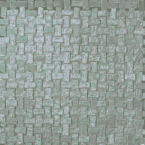  CERASARDA LE OSSIDIANE 30x30/1x2 GESSO Mosaico spacco